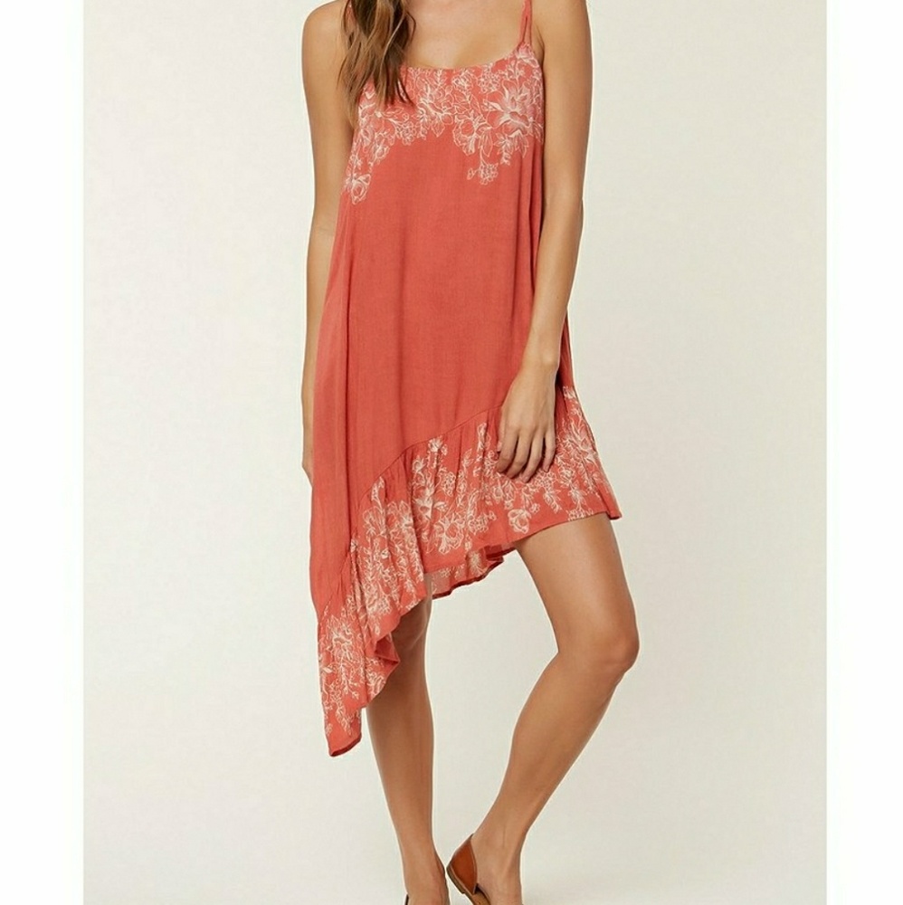 NWOT O'Neill Boho asymmetrical dress